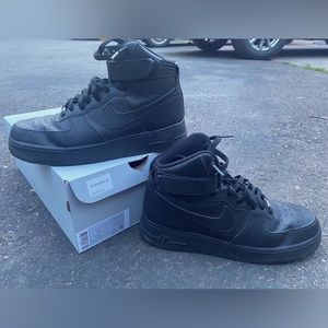 Air Force 1 High Black mens 9.5